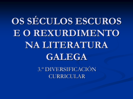 o rexurdimento na literatura galega