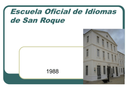 Escuela Oficial de Idiomas de San Roque - Alice