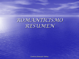 Romanticismo: resumen