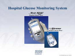 StatStrip Point of Care Glucose Monitoring System