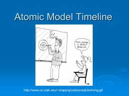 Atomic Structure Timeline Powerpoint