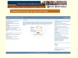 Estat actual - Universitat de València