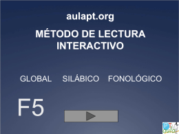 aulapt.org MÉTODO DE LECTURA INTERACTIVO