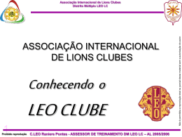 Conhecendo o LEO Clube