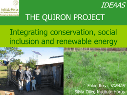 THE QUIRON PROJECT
