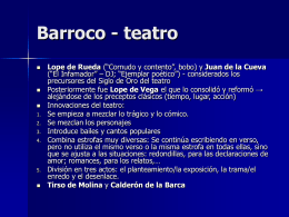 Barroco - teatro