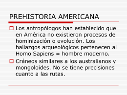 Prehistoria Americana