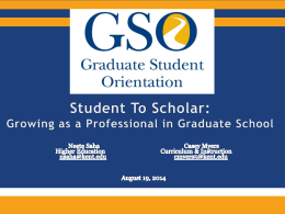 Graduate Student Senate (GSS)