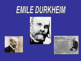 Presentacion Biografía de Durkheim.pps