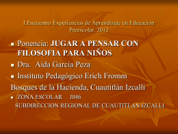 NOMBRE: Dra. Aída García Peza
