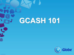 (3) GCASH 101 Final - Microenterprise Access to Banking Services