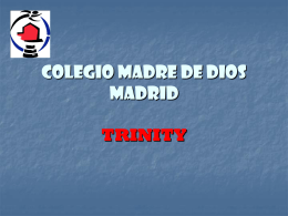 Diapositiva 1 - Colegio Madre de Dios