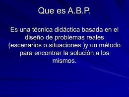 Que es A.B.P.