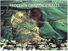 Geomorfología VI.Procesos gravitacionales.