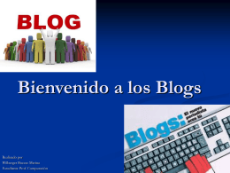 Bienvenido a los Blogs.pps