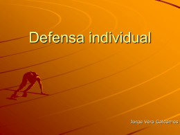 Defensa individual