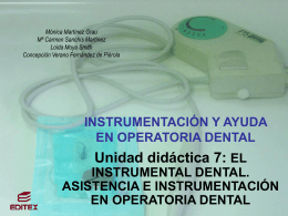 1. el instrumental dental