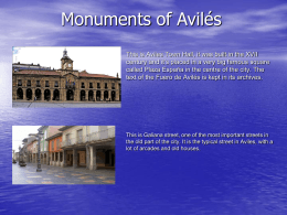 Monuments of Avilés