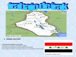 Irak. Información básica