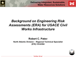 Background on Risk and Reliability for USACE Civil Works