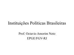 Instituições Políticas Brasileiras