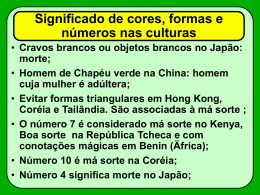 Significado de cores, formas e números nas culturas