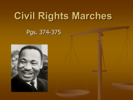 Civil Rights Marches