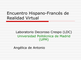 Universidad Politécnica de Madrid (UPM) Laboratorio Decoroso