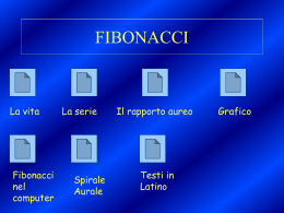 Fibonacci - Oriana Pagliarone