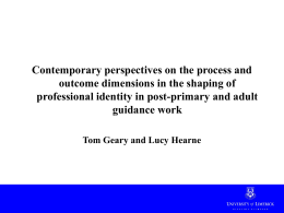 Contemporary perspectives on the process and outcome