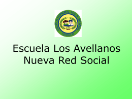 Escuela Los Avellanos Nueva Red Social