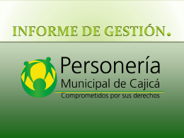 2012 2013 2014 2015 - Concejo Municipal de Cajicá en
