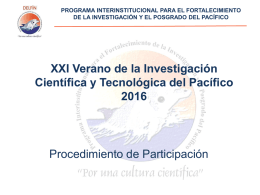 Diapositiva 1 - Secretaría de Investigación y Estudios Avanzados