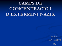 camps de concentració i d`extermini