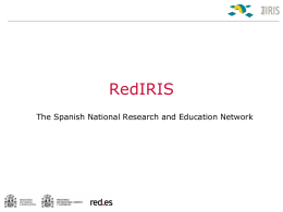 RedIRIS 5 year strategic plan