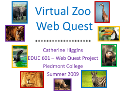 Virtual Zoo - WordPress.com