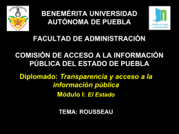 Diapositiva 1 - Unidad de Transparencia y Acceso a la Información