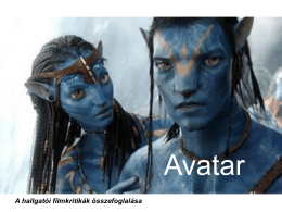 Avatar - Környezetgazdaságtani és Technológiai Tanszék