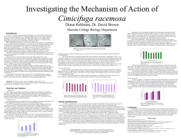 Investigating the Mechanism of Action of