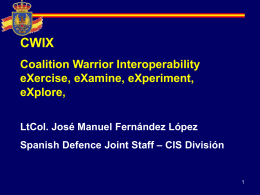 SP CWIX Program in Spain - canadiannatomeetings.com