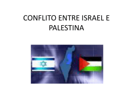 Oriente medio israel e palestina