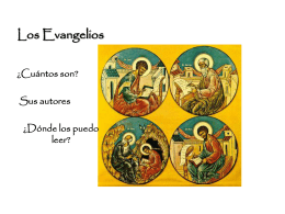 Los Evangelios - SC Monjas Inglesas
