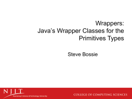 Java Types Tutorial
