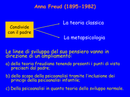 Lezione su Anna Freud