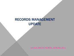 UL Lafayette Records Management