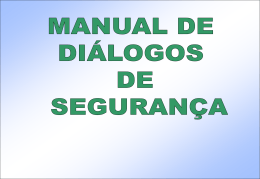 Manual de diálogos de segurança