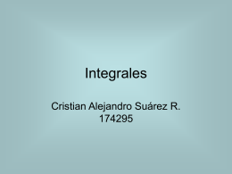 Integrales