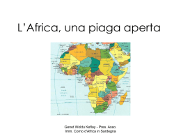 L`Africa,una piaga aperta