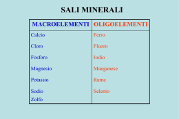 Sali Minerali