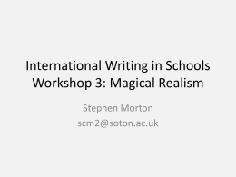 International Writing in Schools